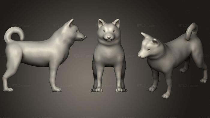 Animal figurines (Hatchi, STKJ_2244) 3D models for cnc
